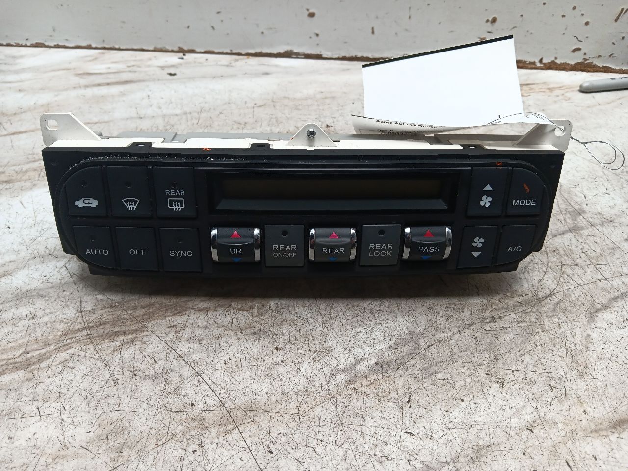 2010 HONDA ODYSSEY 6cyl Gasoline 3.5 TEMP CONTROL - 341574