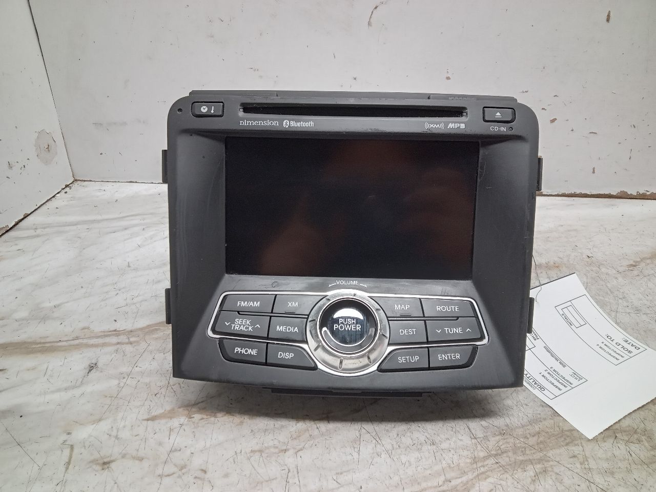 2011 HYUNDAI SONATA 4cyl Gasoline 2.4 PZEV Radio Audio - 342008