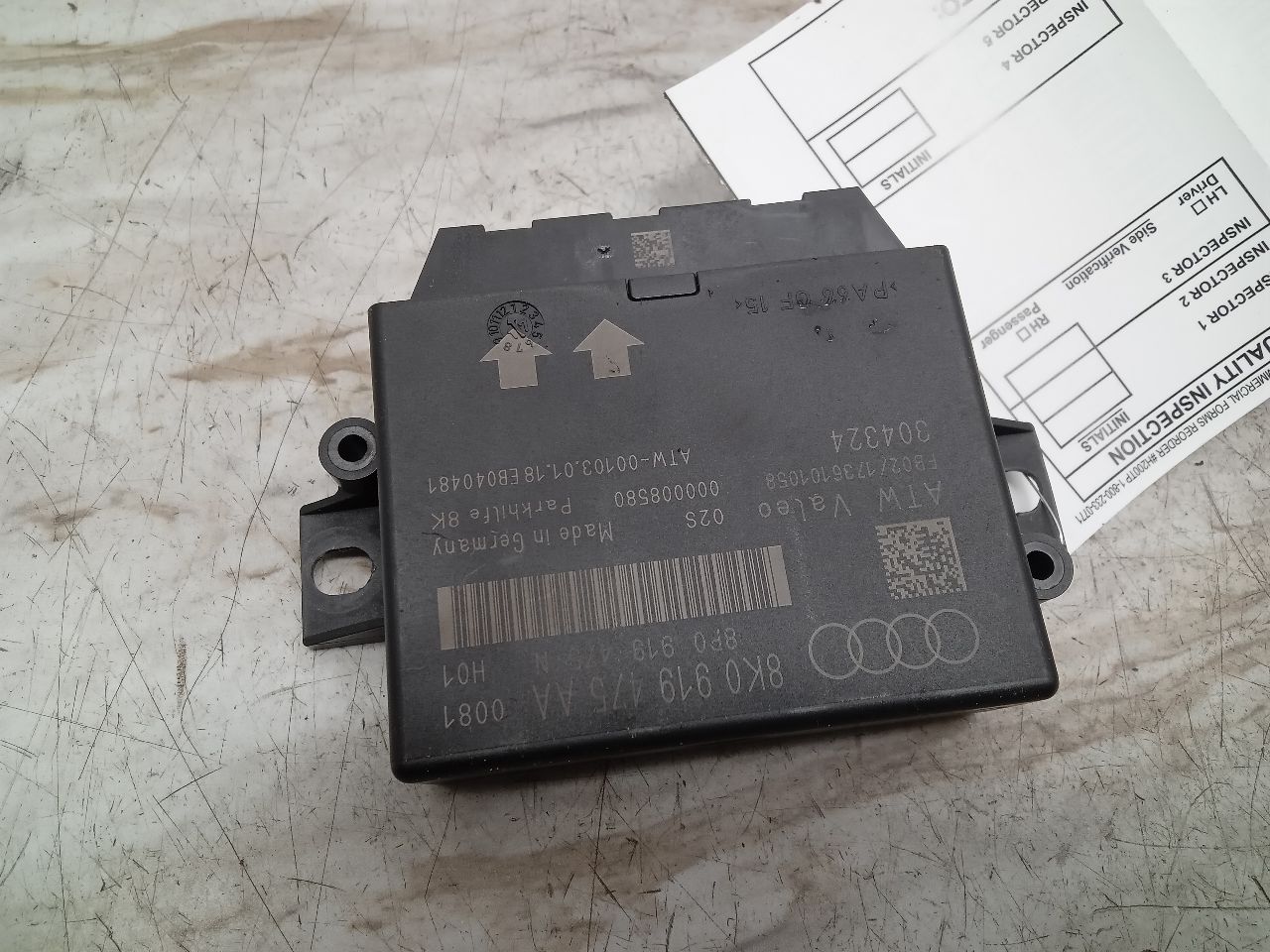 2011 AUDI A5 6cyl Gasoline 3.2 Chassis Cont Mod - 342025 — photo 3