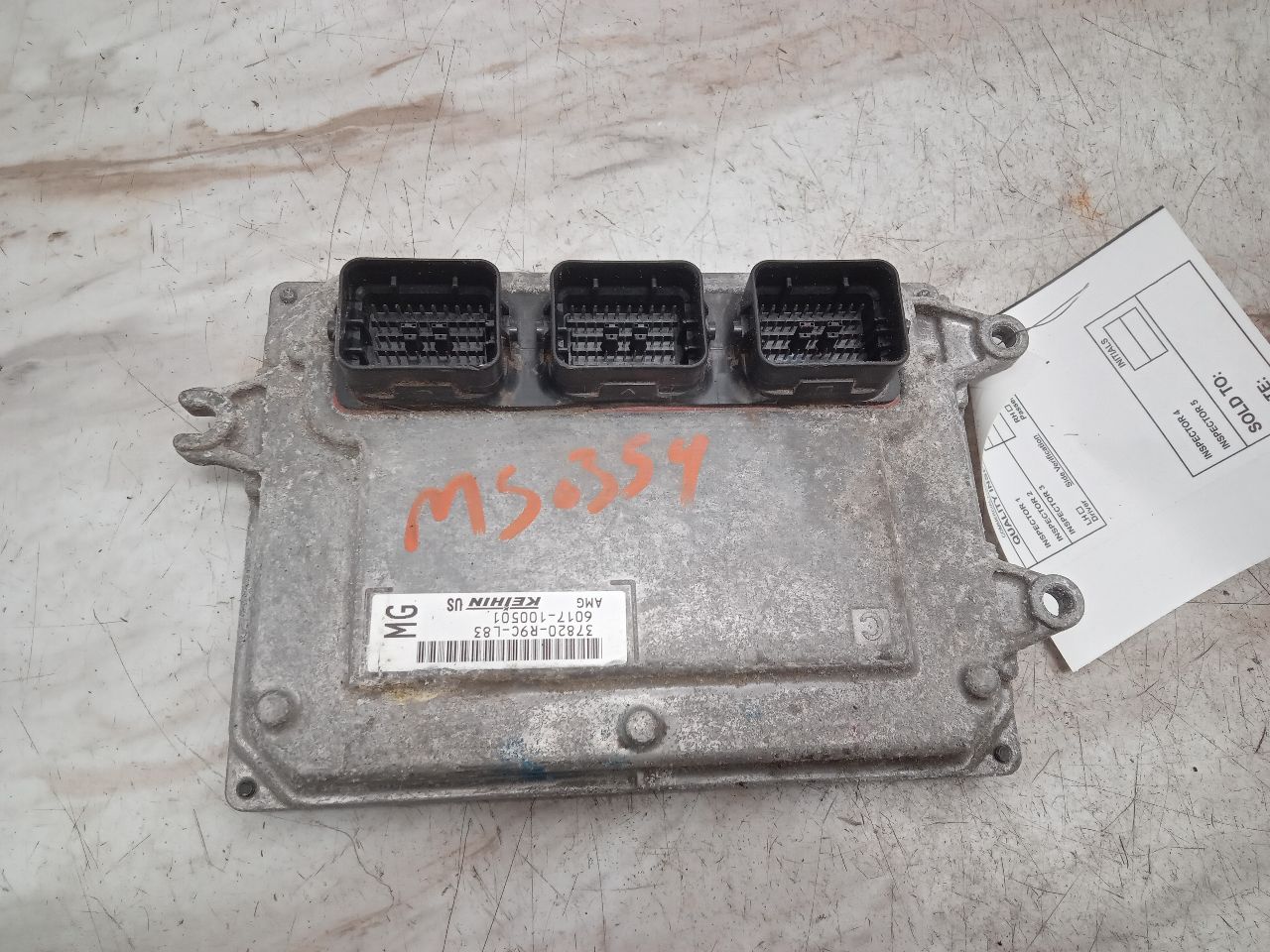 2013 ACURA ILX 1.5L 4cyl Hybrid VVT Eng/Motor Cont Mod - 342069