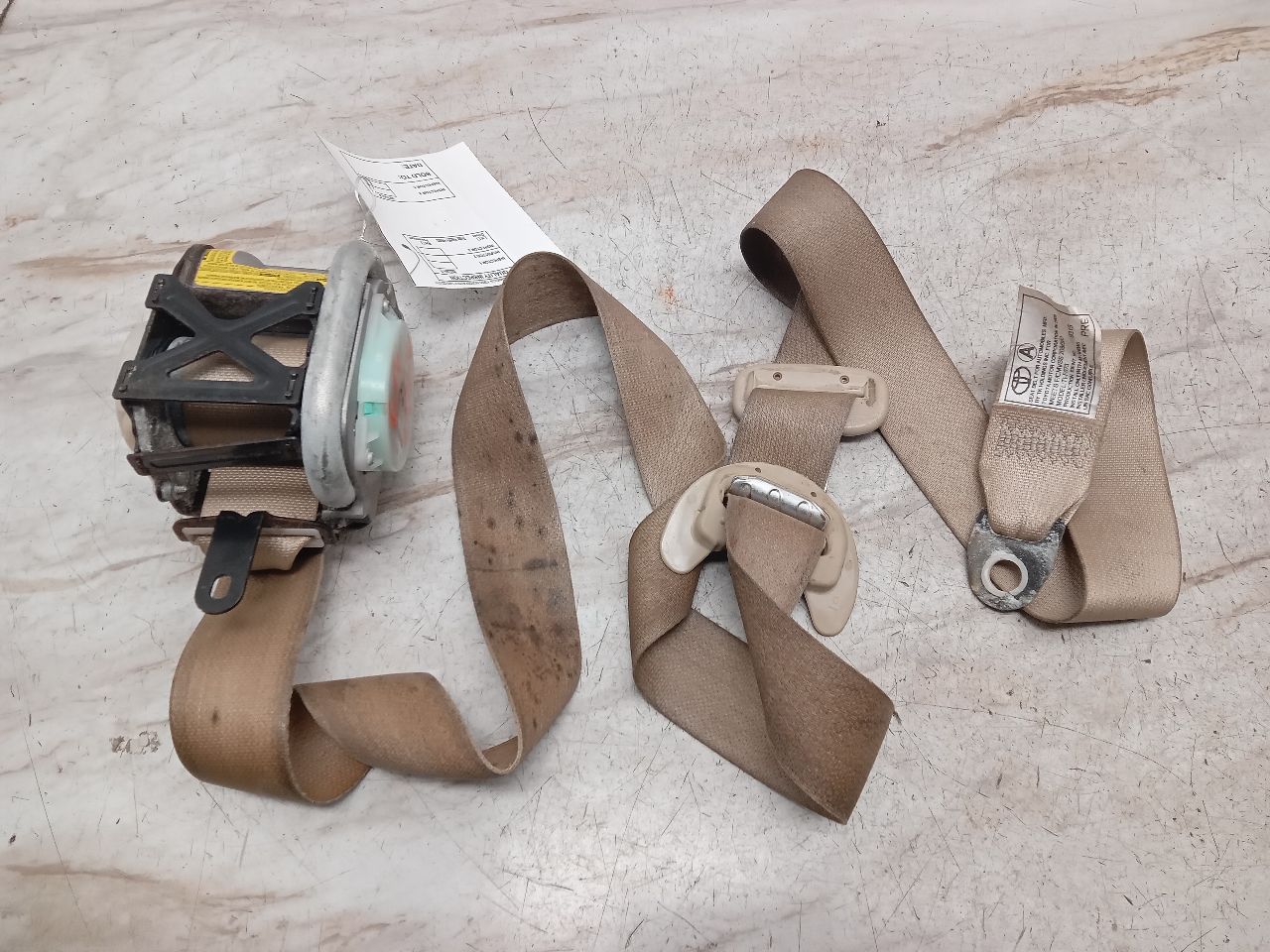2009 TOYOTA AVALON Seat Belt, Front - 342109