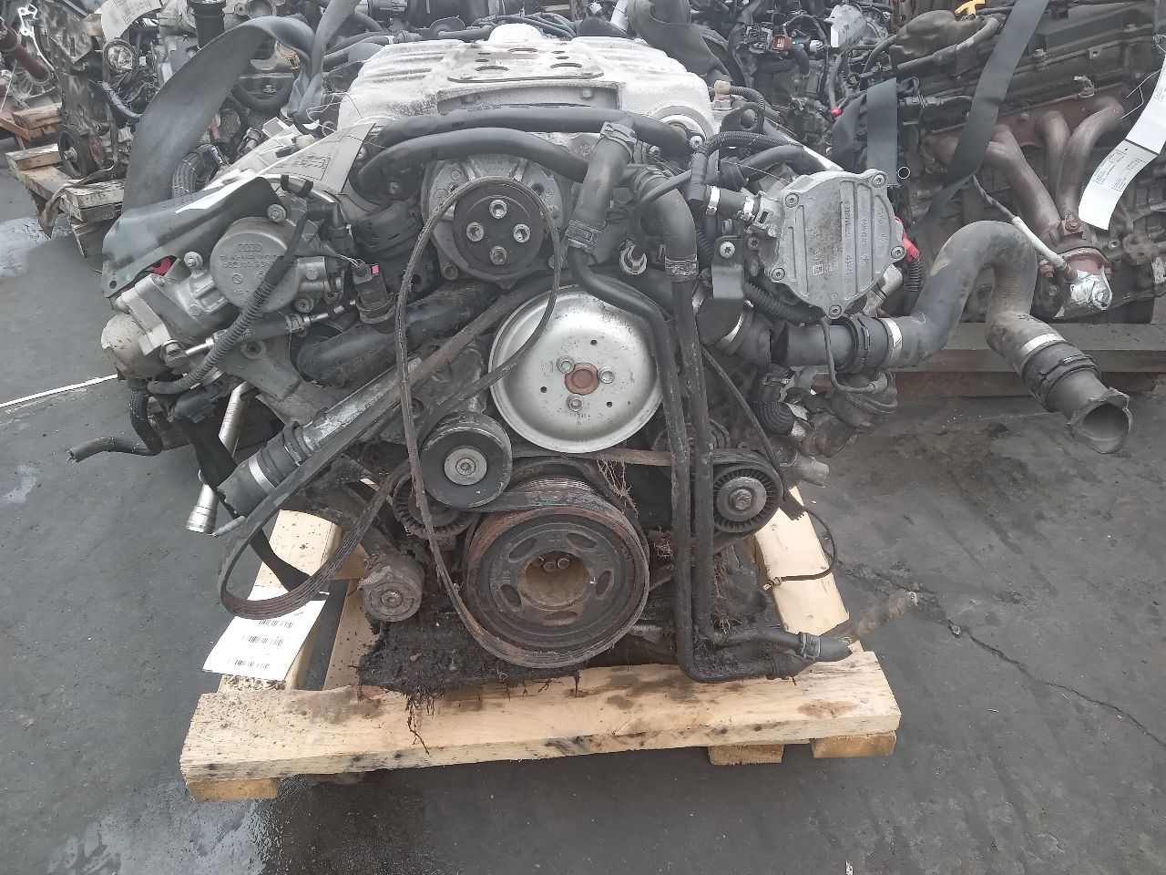 2017 AUDI A6 6cyl Supercharged 3.0 ENGINE ASSEMBLY - 342804 — photo 2