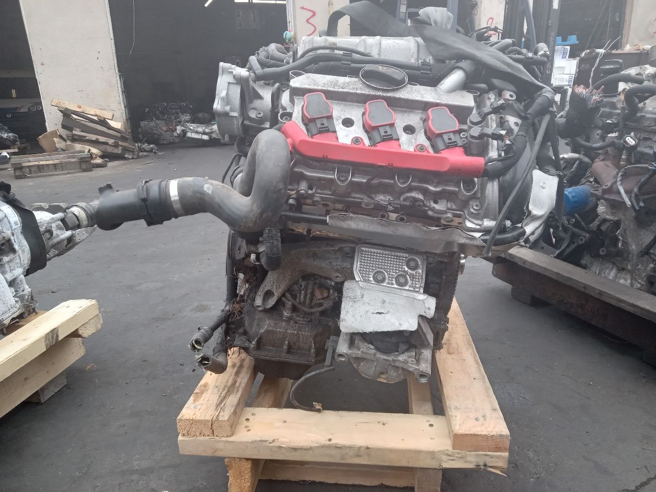 2017 AUDI A6 6cyl Supercharged 3.0 ENGINE ASSEMBLY - 342804 — photo 4
