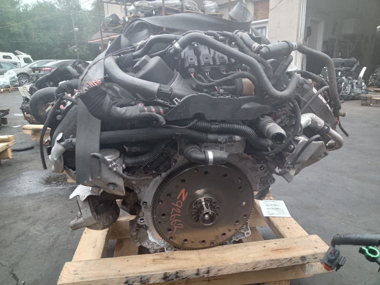 2017 AUDI A6 6cyl Supercharged 3.0 ENGINE ASSEMBLY - 342804 — photo 5
