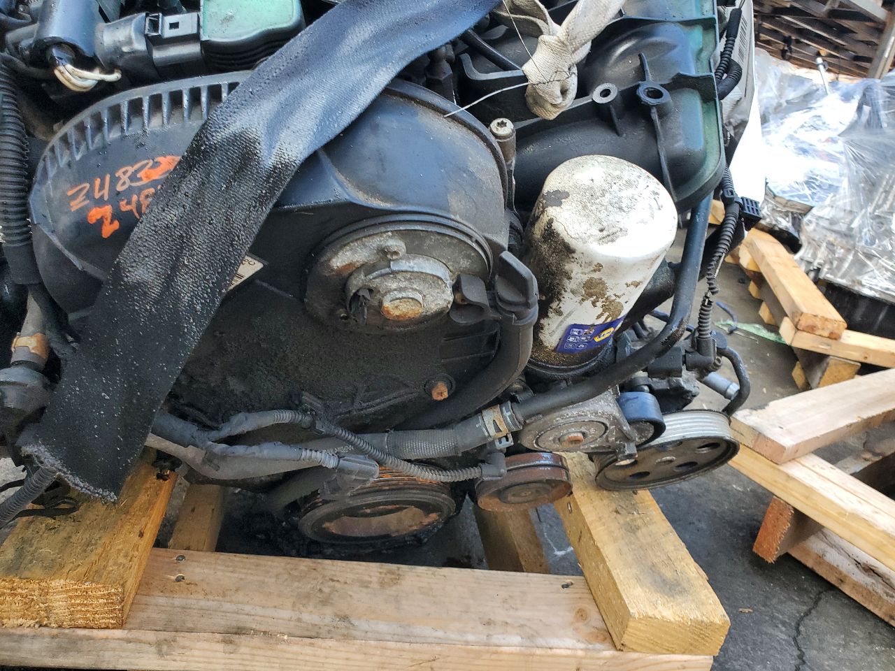 2012 AUDI Q5 4cyl Gasoline Turbo 2.0 ENGINE ASSEMBLY - 342859
