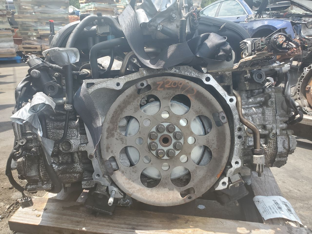 2012 SUBARU FORESTER ENGINE ASSEMBLY - 342977 — photo 3
