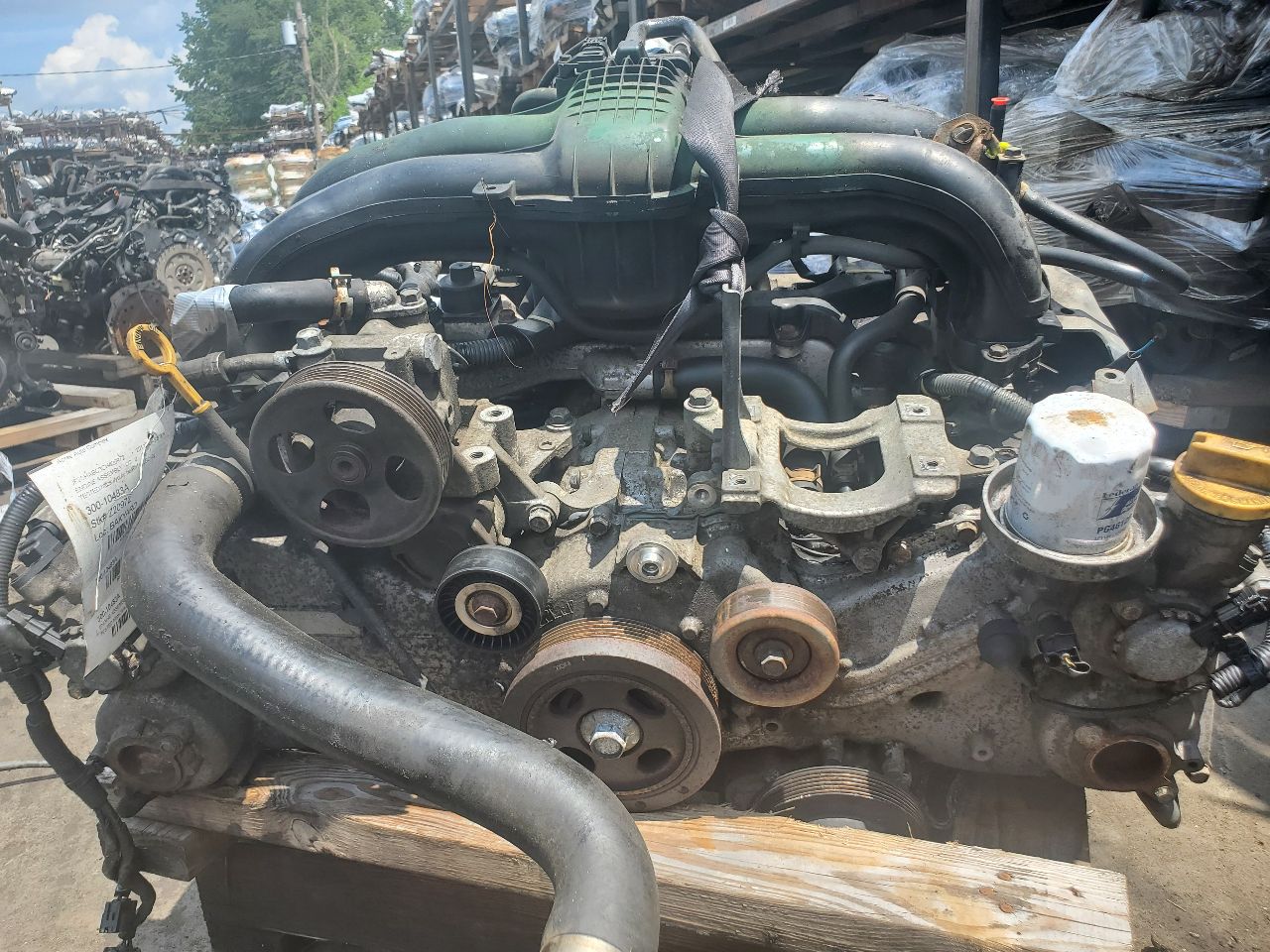 2012 SUBARU FORESTER ENGINE ASSEMBLY - 342977 — photo 5