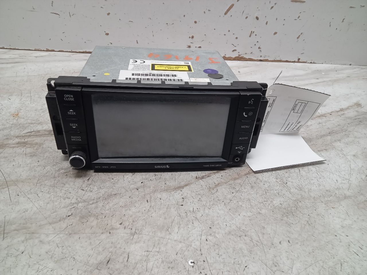 2008 CHRYSLER TOWN & COUNTRY 6cyl Gasoline 3.3 Flex Radio Audio - 343707