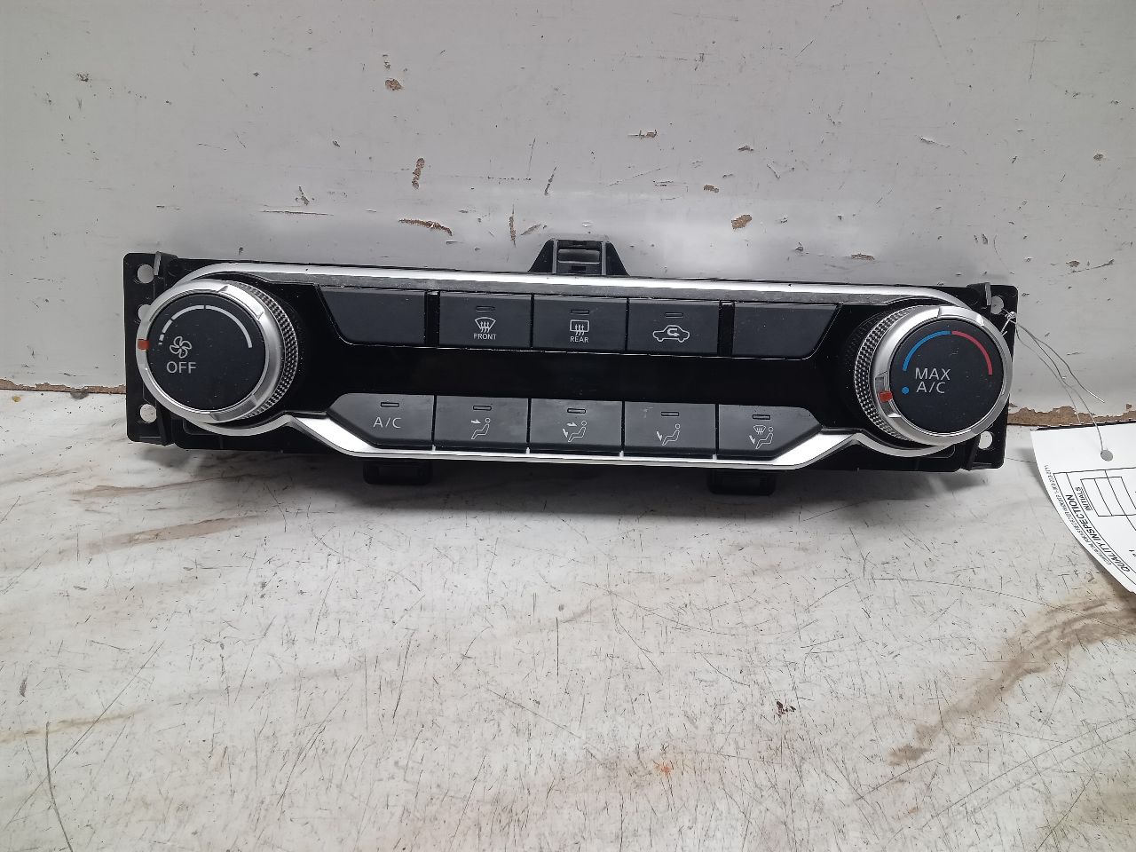 2022 NISSAN ALTIMA 2.5L 4cyl Gasoline TEMP CONTROL - 343733