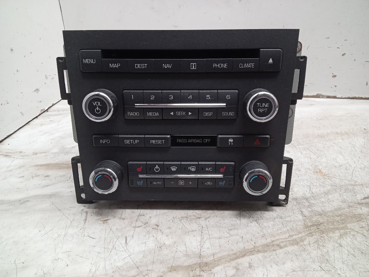 2010 LINCOLN MKS 6cyl Gasoline 3.7 Radio Audio - 343736