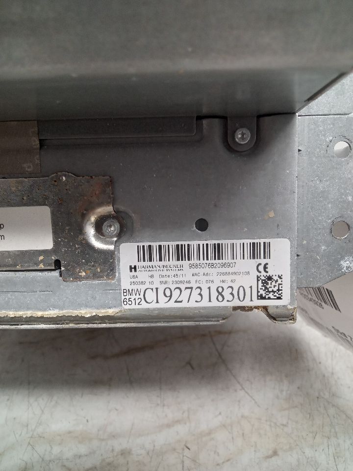 2012 BMW X6 6cyl Gasoline Turbo 3.0 Radio Audio - 343928 — photo 2