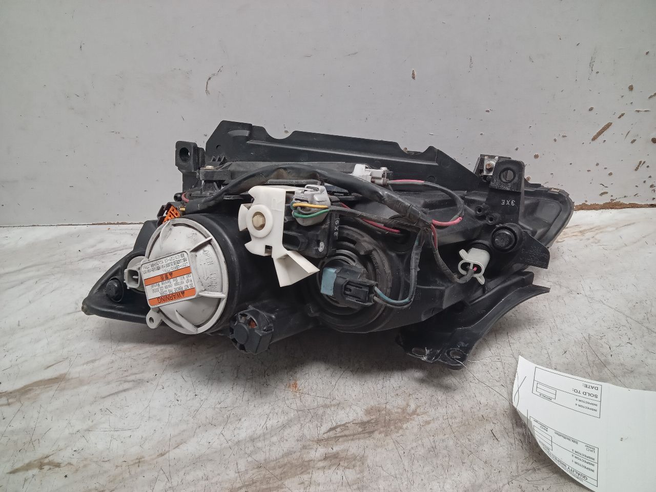 2004 MAZDA RX8 2cyl Rotary 1.3 Right HEADLAMP ASSEMBLY - 343945 — photo 4