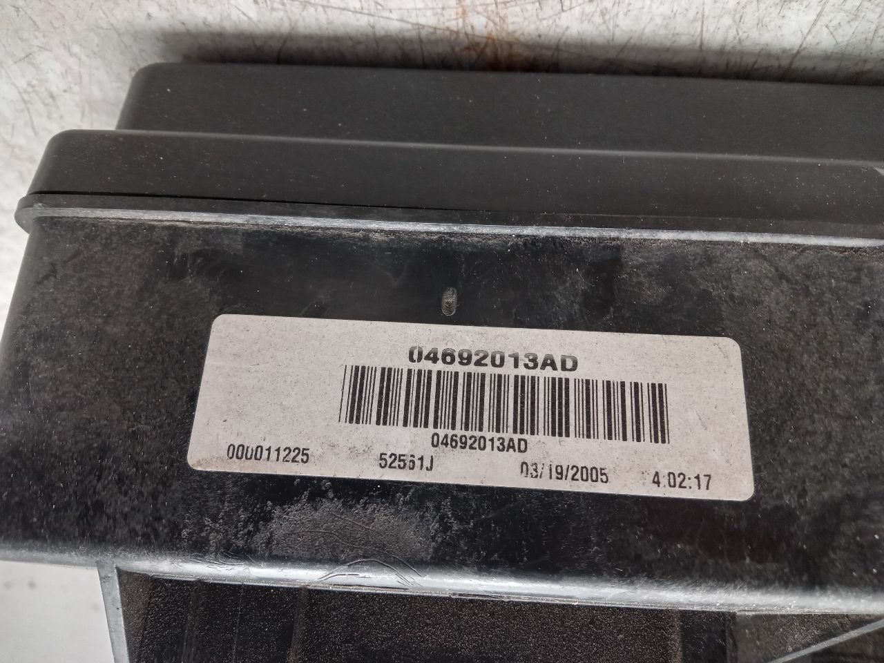 2005 DODGE DURANGO Chassis Cont Mod - 344102 — photo 3