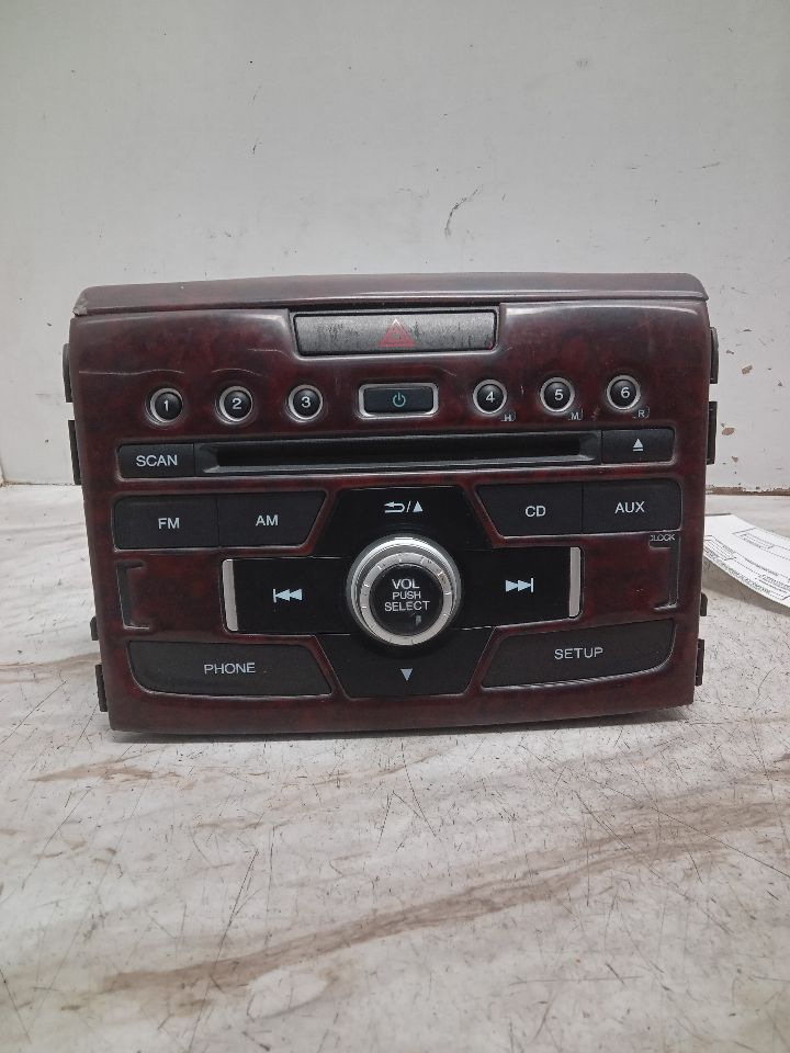 2013 HONDA CR-V 4cyl Gasoline 2.4 Radio Audio - 344273