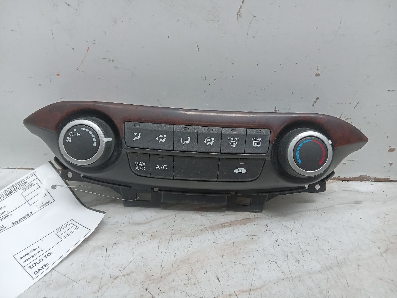 2013 HONDA CR-V 4cyl Gasoline 2.4 TEMP CONTROL - 344279