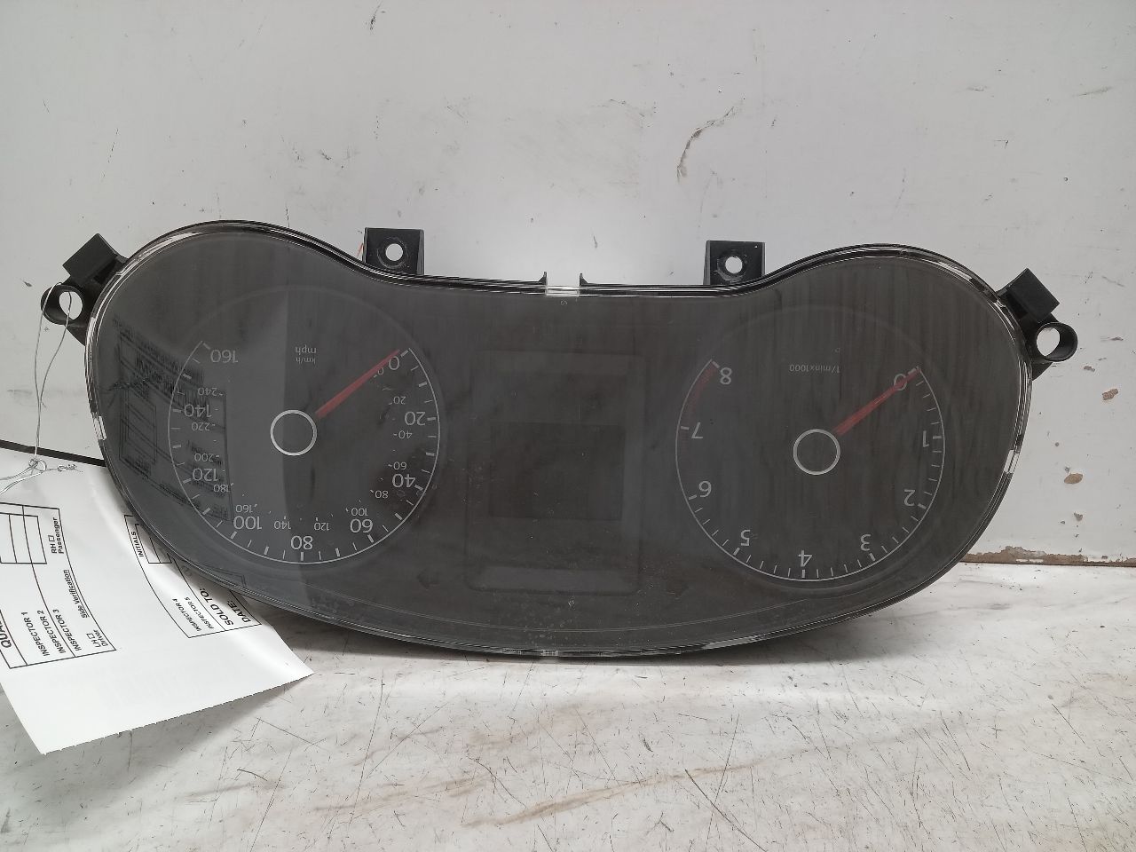 2013 VOLKSWAGEN JETTA 4cyl Gasoline 2.0 Speedo Head/Cluster - 344301