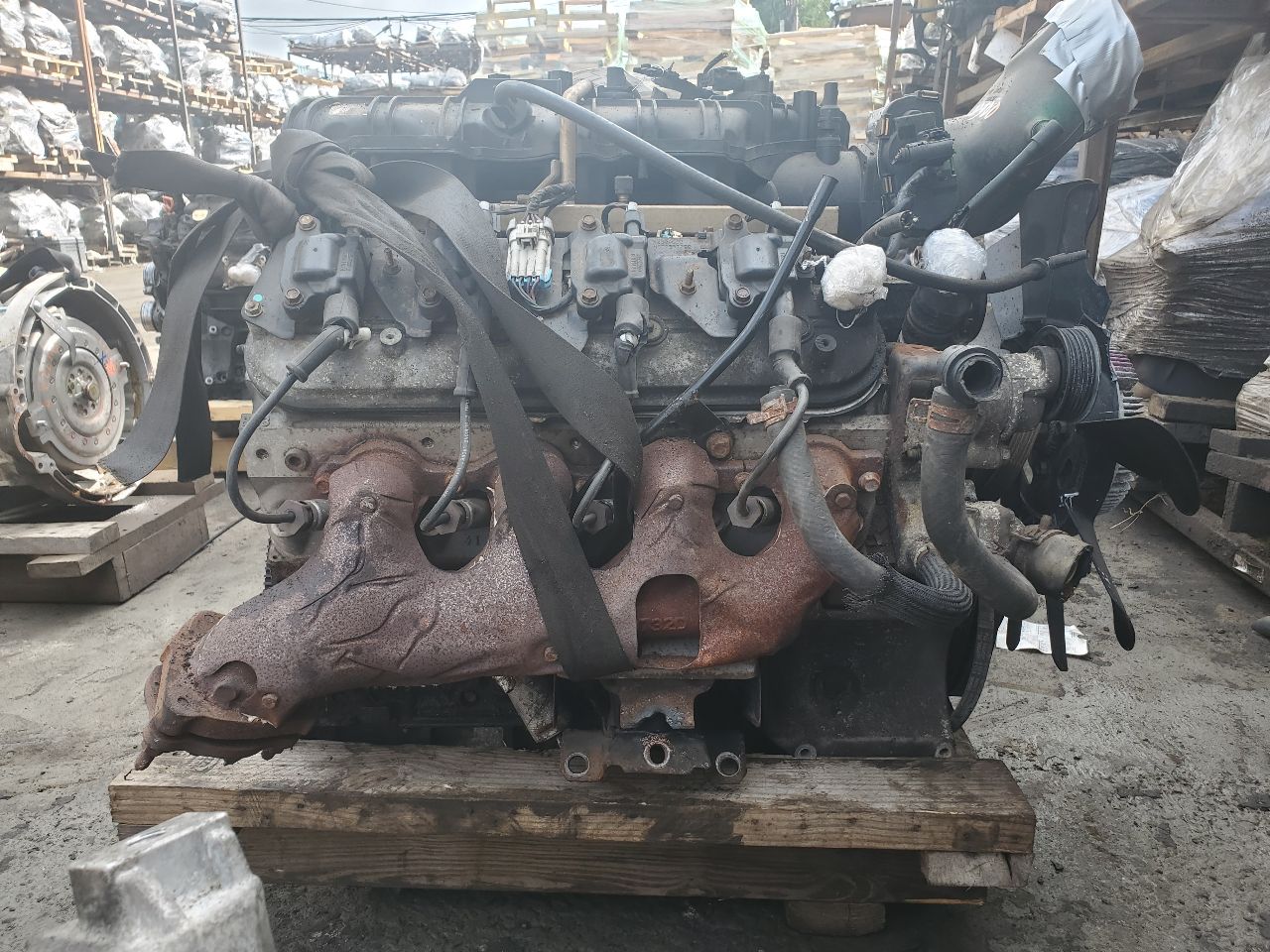 2013 GMC SAVANA 2500 VAN 6.0L 8cyl VVT ENGINE ASSEMBLY - 344644 — photo 3