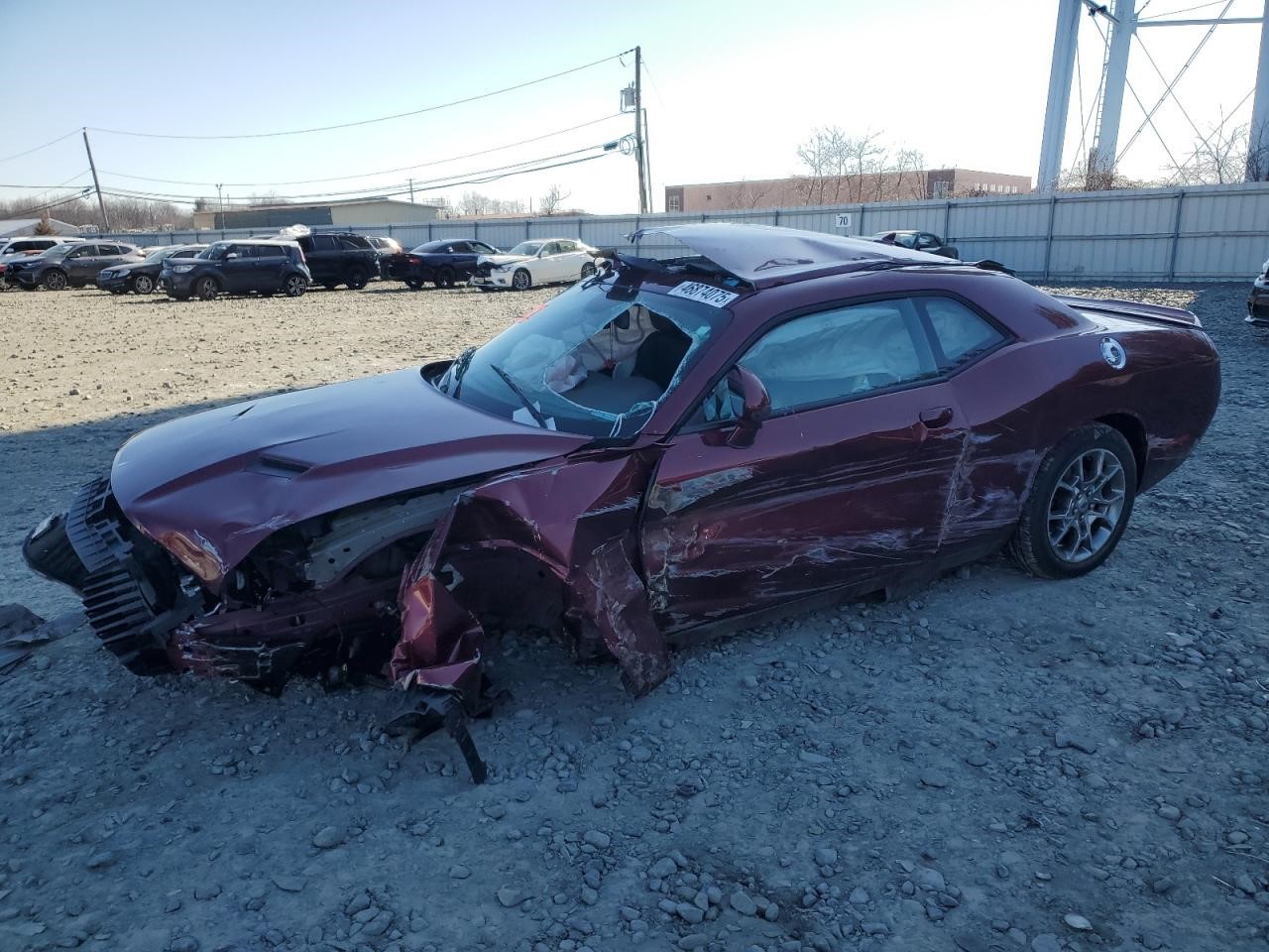 2017 DODGE CHALLENGER 3.6L 6cyl VVT WHEEL - 344674