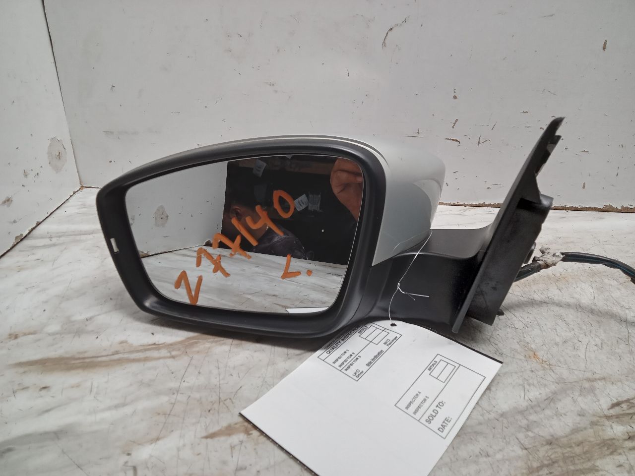 2011 VOLKSWAGEN JETTA 5cyl Gasoline 2.5 Left SIDE VIEW MIRROR - 344922