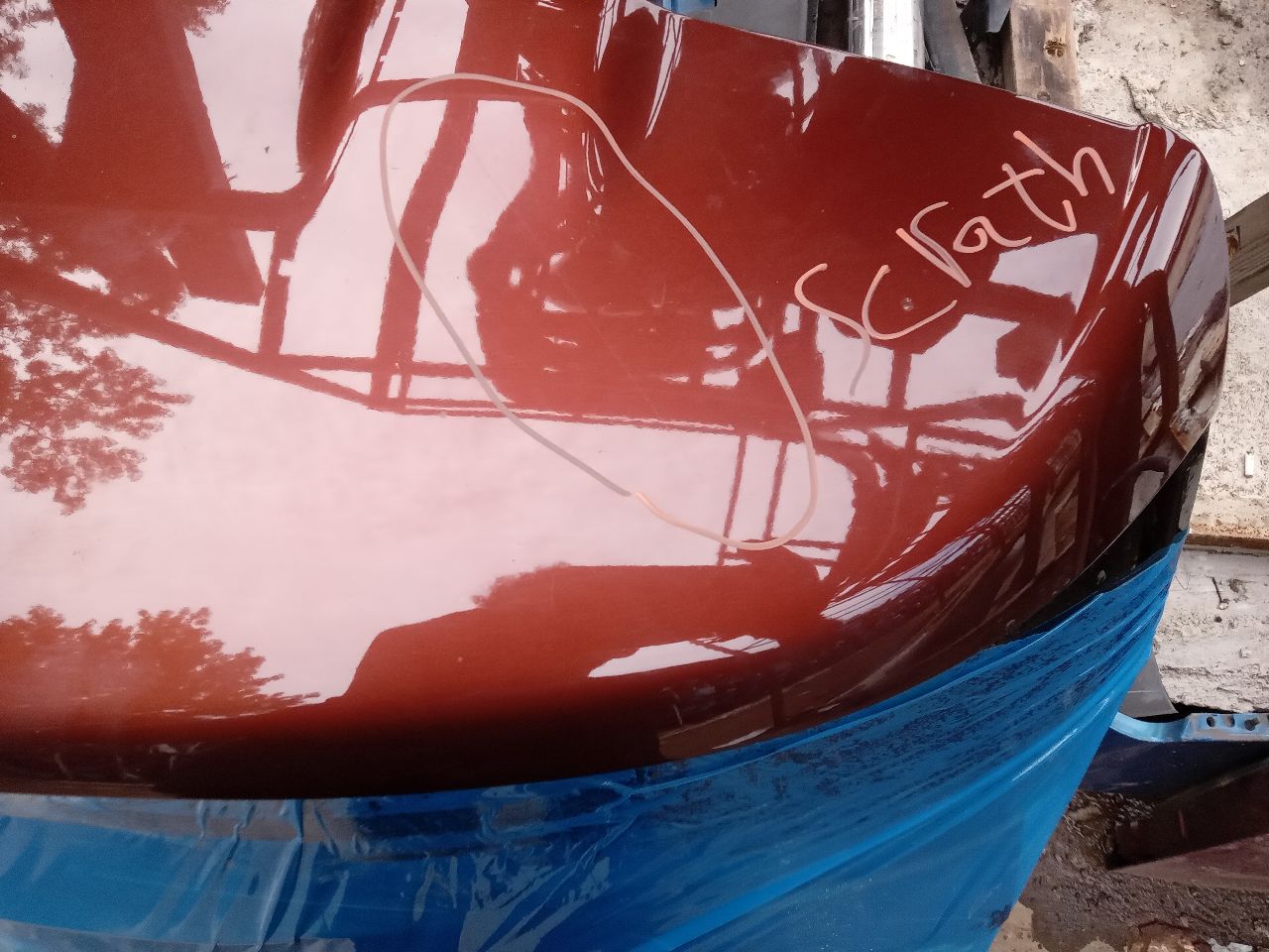 2017 NISSAN ARMADA 5.6L 8cyl Gasoline VVT Decklid  Tailgate - 344977 — photo 4