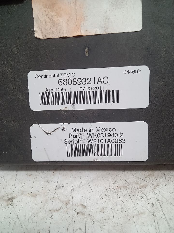 2012 DODGE DURANGO 6cyl Gasoline 3.6 Chassis Cont Mod - 345230 — photo 2