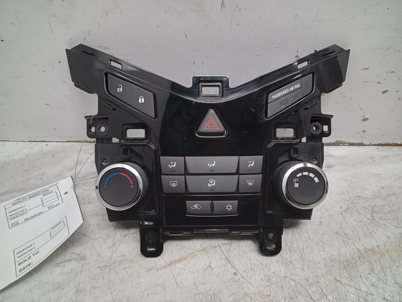 2011 CHEVROLET CRUZE 4cyl Gasoline Turbo 1.4 TEMP CONTROL - 345762
