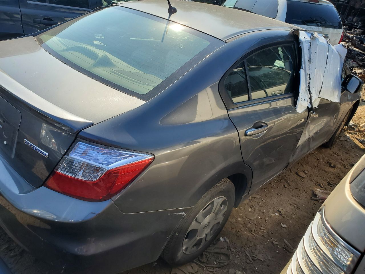 2012 HONDA CIVIC 4cyl Electric 1.5 BATTERY - 345888