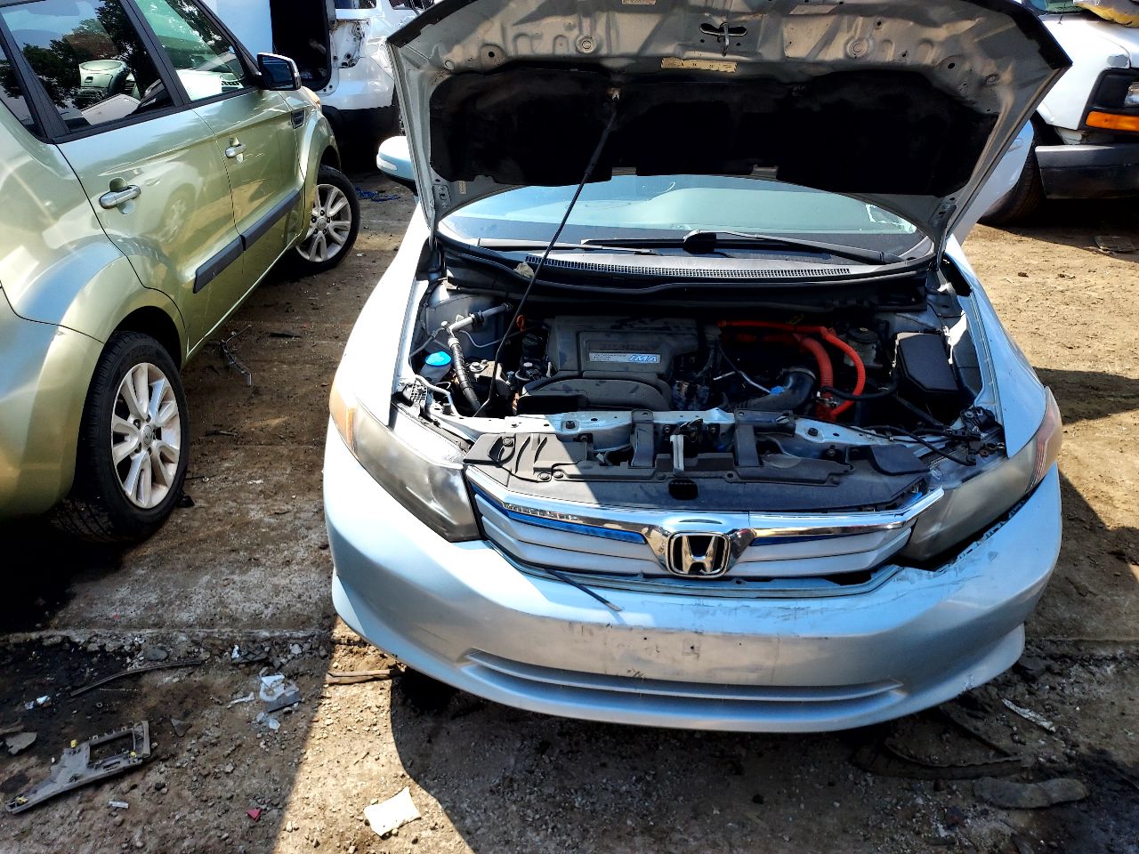 2012 HONDA CIVIC 4cyl Electric 1.5 BATTERY - 347302 — photo 7