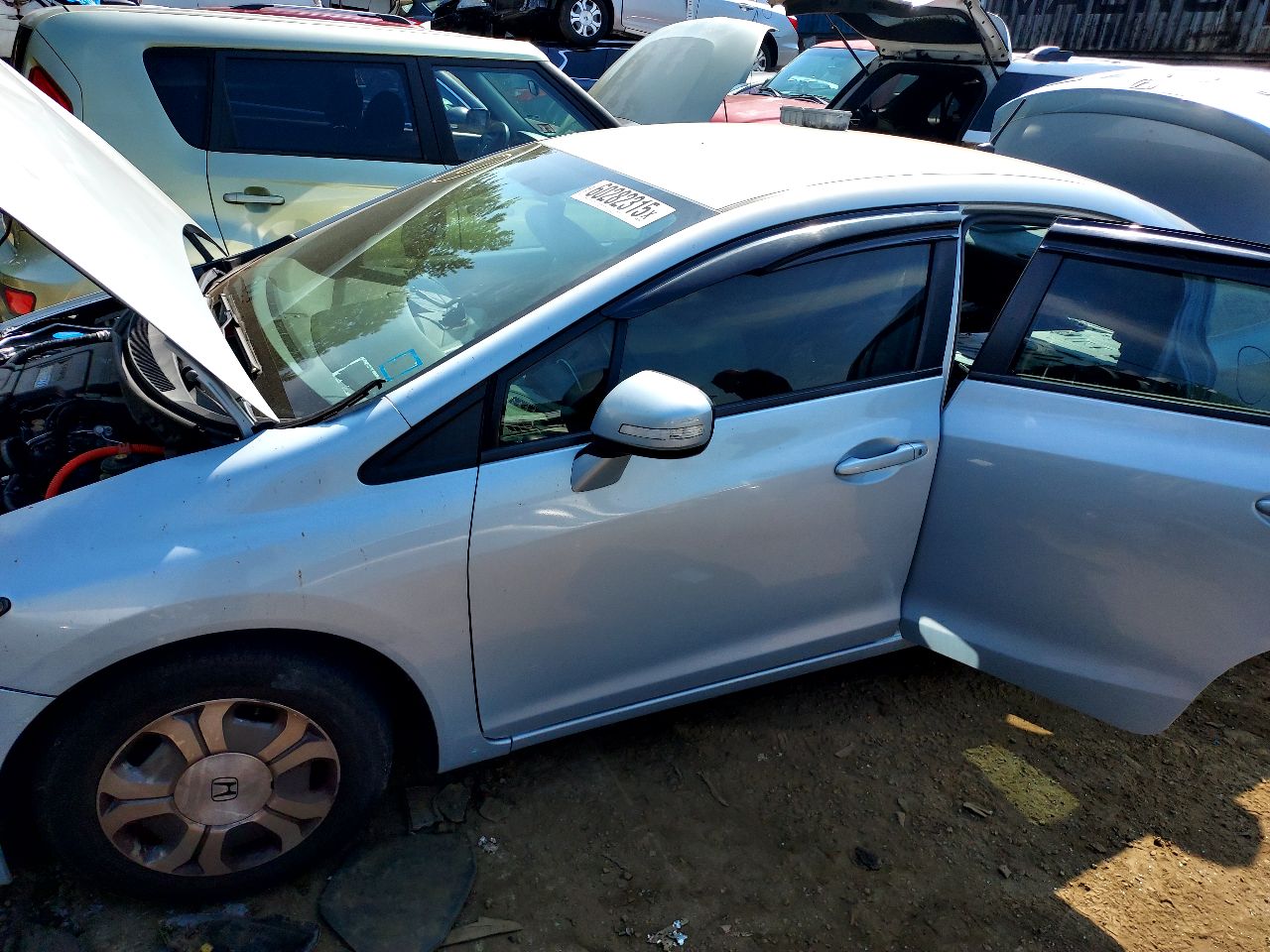 2012 HONDA CIVIC 4cyl Electric 1.5 BATTERY - 347302 — photo 8