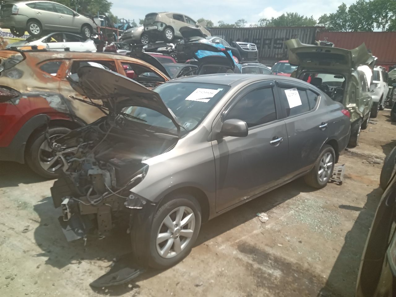 2012 NISSAN VERSA 4cyl Gasoline 1.6 DOHC Chassis Cont Mod - 347330 — photo 5