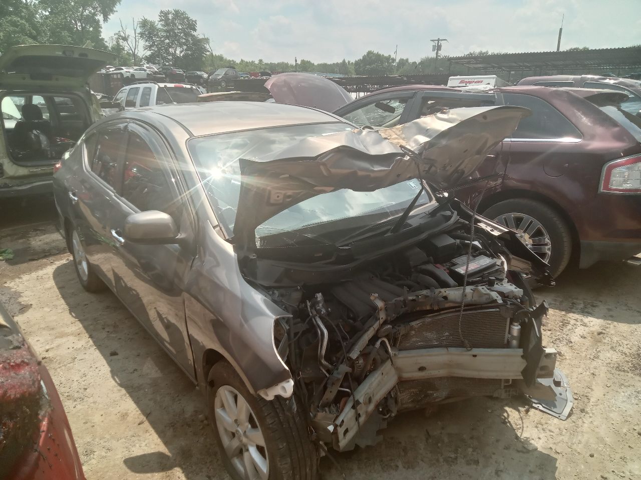 2012 NISSAN VERSA 4cyl Gasoline 1.6 DOHC Chassis Cont Mod - 347330 — photo 8