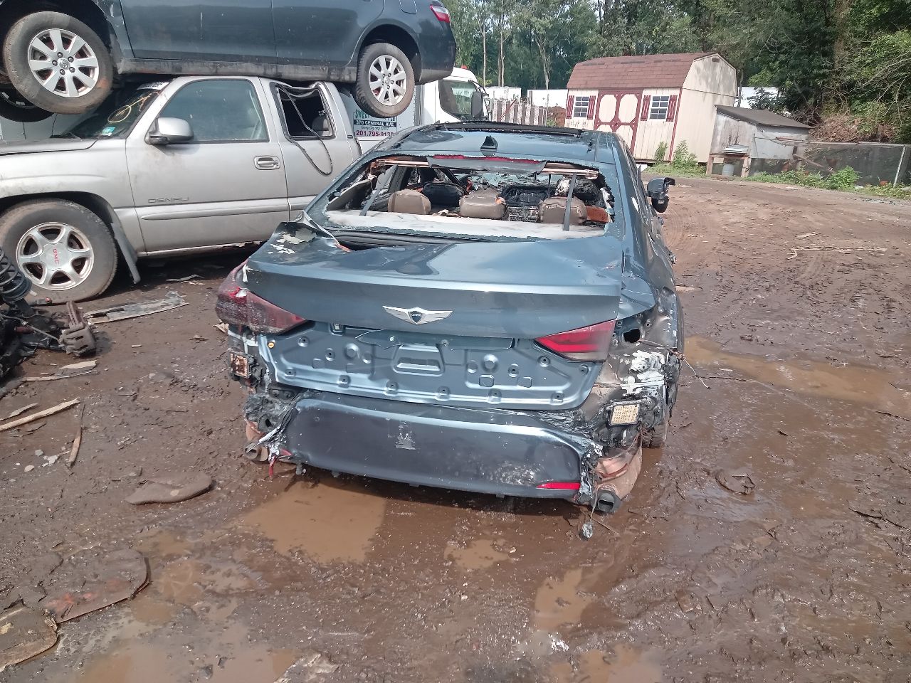 2016 HYUNDAI GENESIS 6cyl Gasoline 3.8 ENGINE ASSEMBLY - 347601 — photo 5