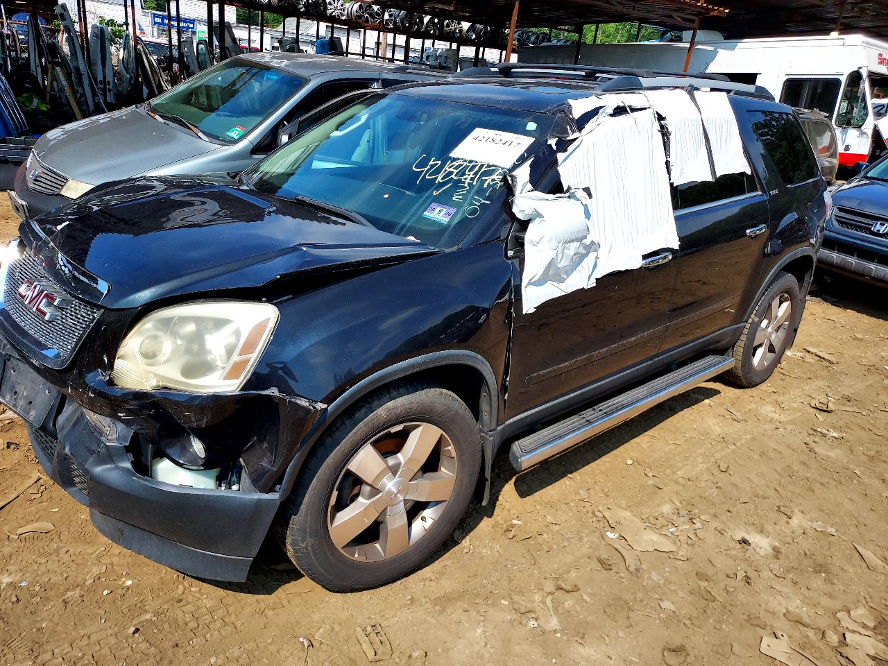 2011 GMC ACADIA 6cyl Gasoline 3.6 AC COMPRESSOR - 347709 — photo 3
