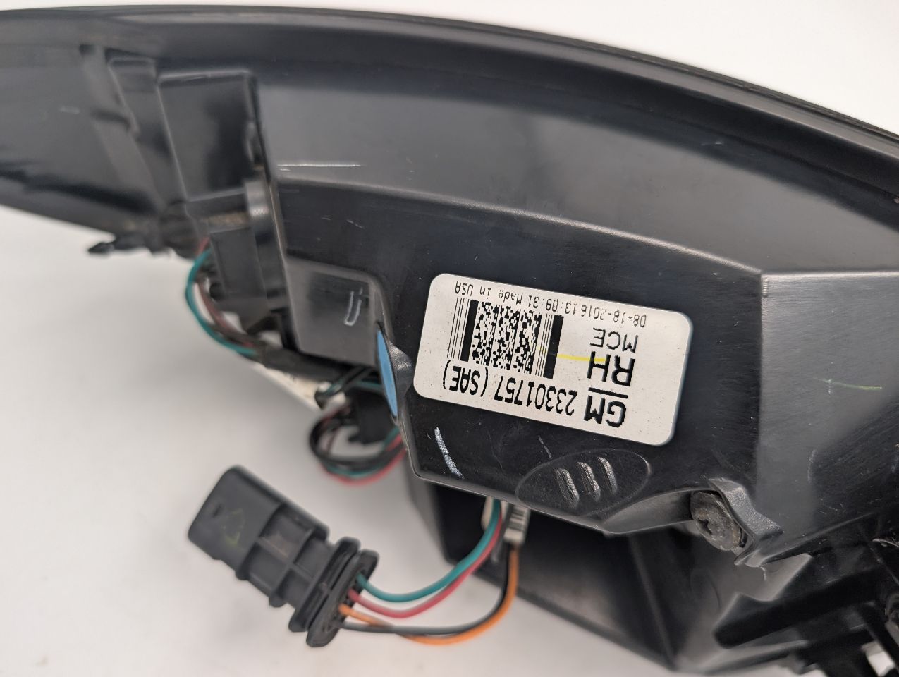 2017 CHEVROLET TRAVERSE 6cyl Gasoline 3.6 Right TAIL LAMP - 347712 — photo 5