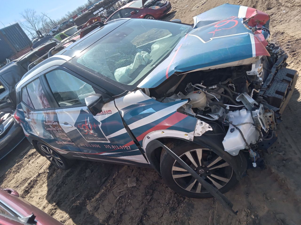 2020 NISSAN KICKS 1.6L 4cyl Gasoline AC COMPRESSOR - 347886 — photo 6