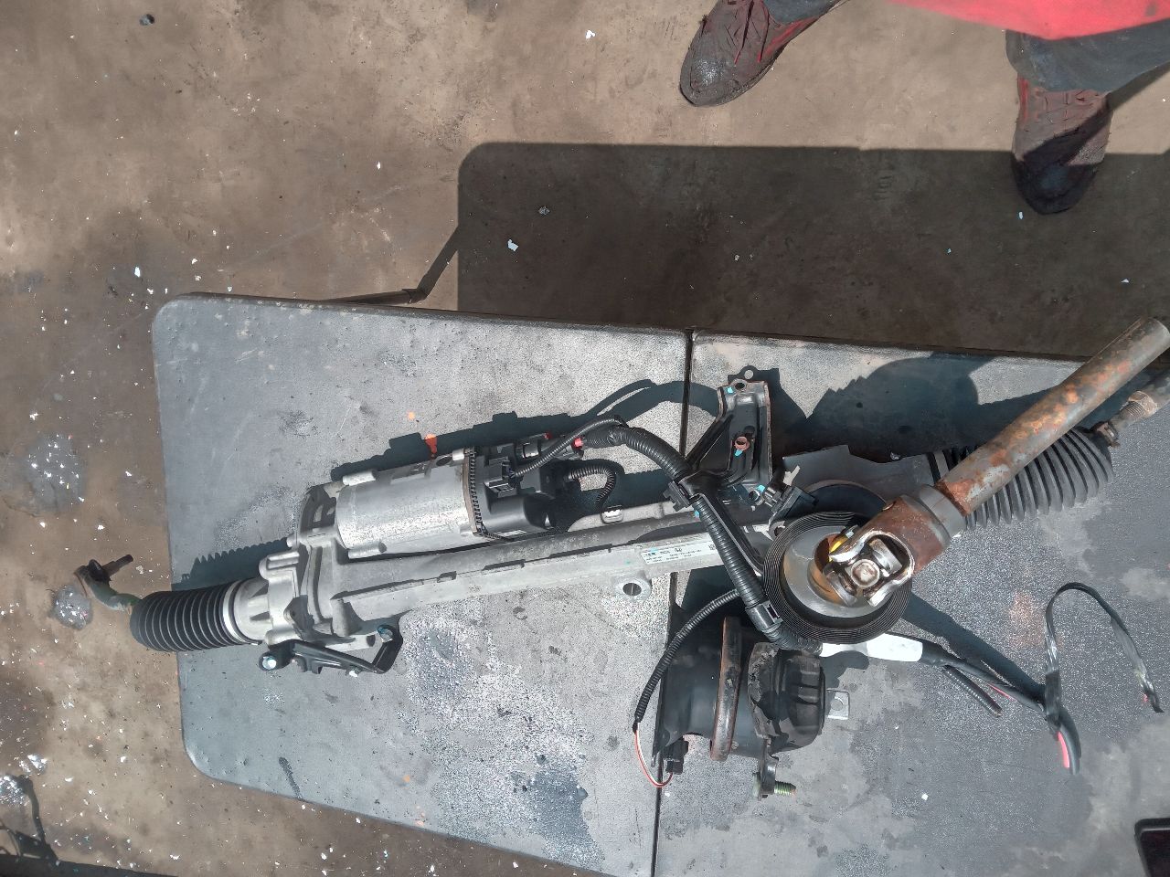 2014 ACURA RLX 3.5L 6cyl Gasoline VVT STEERING GEAR RACK - 347944