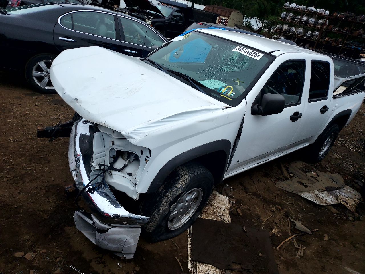 2006 CHEVROLET COLORADO 4cyl Gasoline 2.8 AC COMPRESSOR - 348022 — photo 6