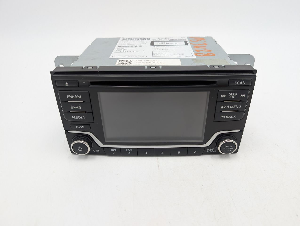 2017 NISSAN SENTRA 1.8L 4cyl Gasoline VVT Radio Audio - 348048