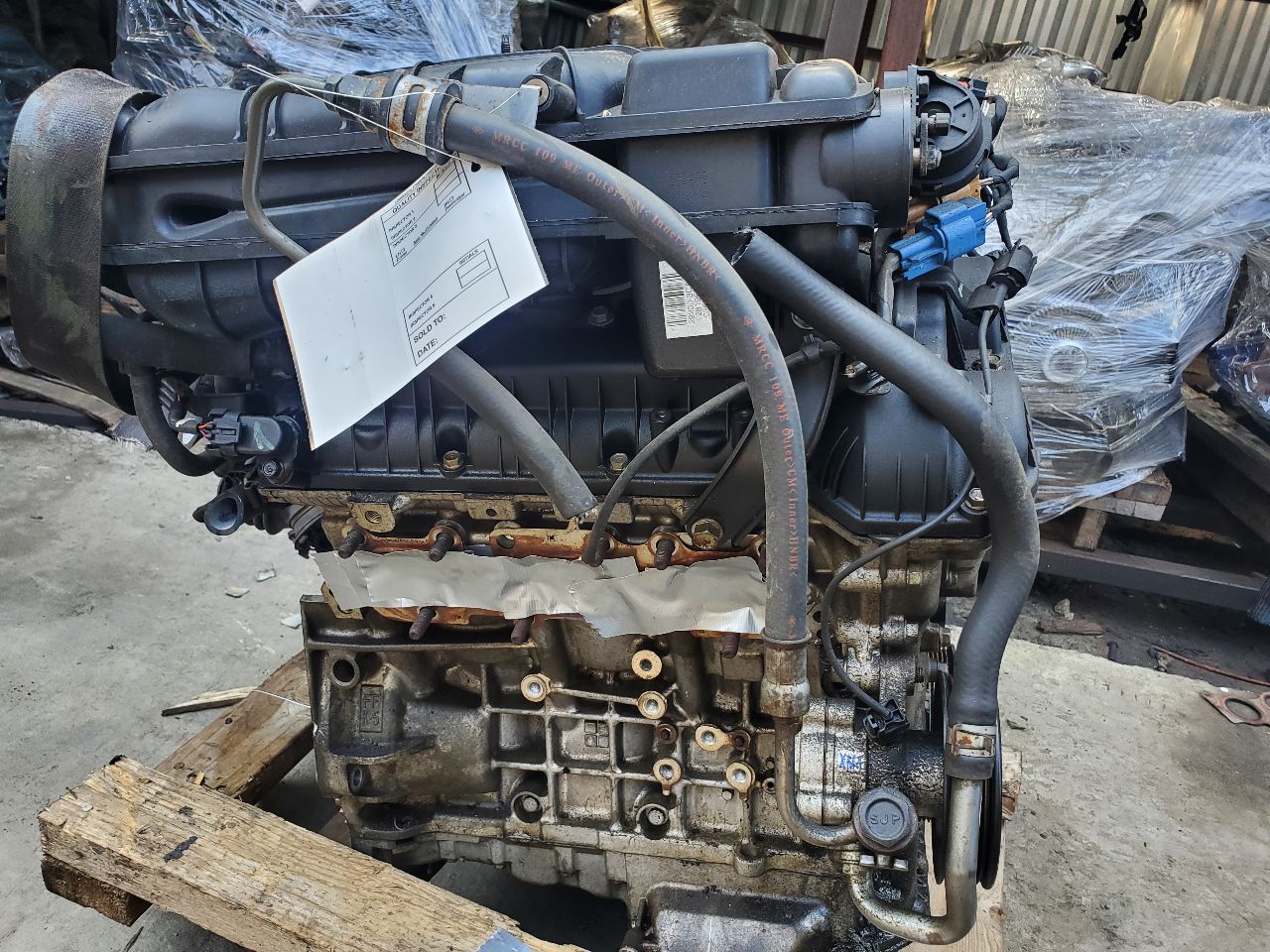 2013 KIA SORENTO 6cyl Gasoline 3.5 ENGINE ASSEMBLY - 348198 — photo 4