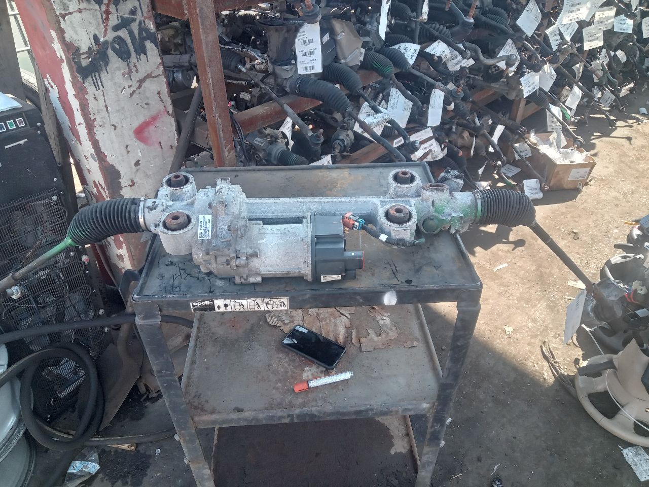 2018 GMC CANYON 3.6L 6cyl Gasoline VVT STEERING GEAR RACK - 348484