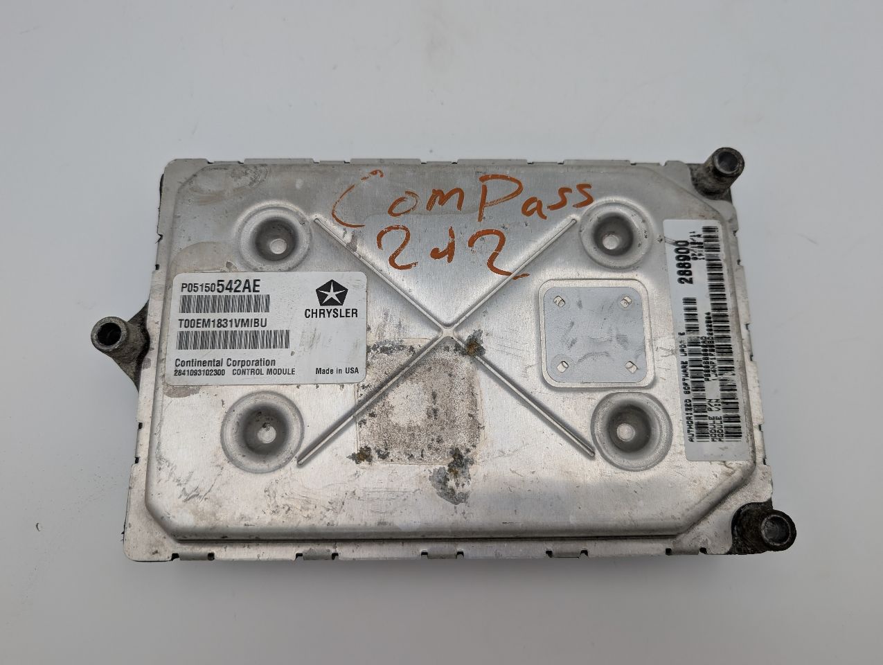2012 JEEP COMPASS Eng/Motor Cont Mod - 348611 — photo 2