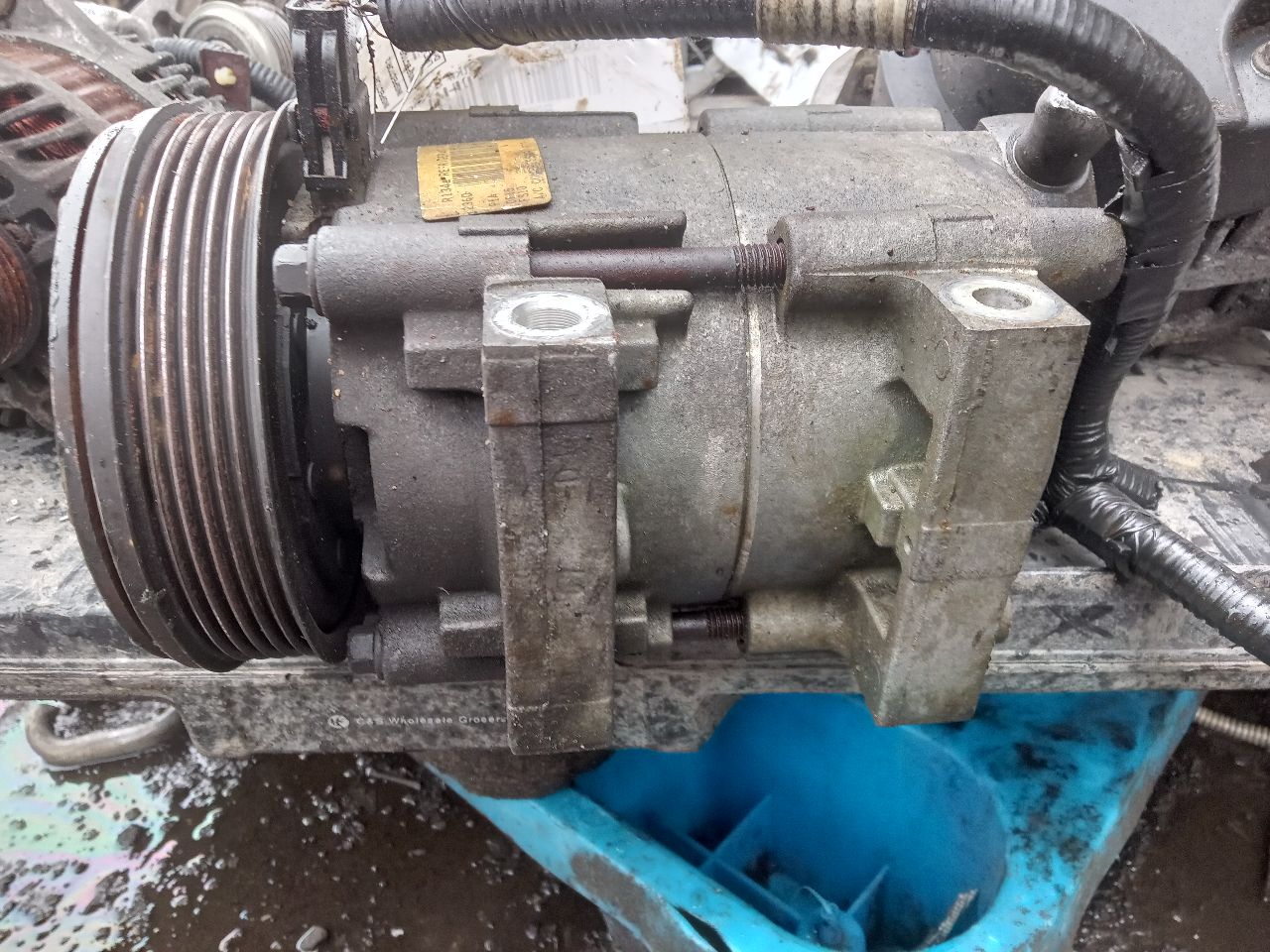2000 FORD RANGER 6cyl Gasoline 3.0 Flex AC COMPRESSOR - 348764 — photo 4