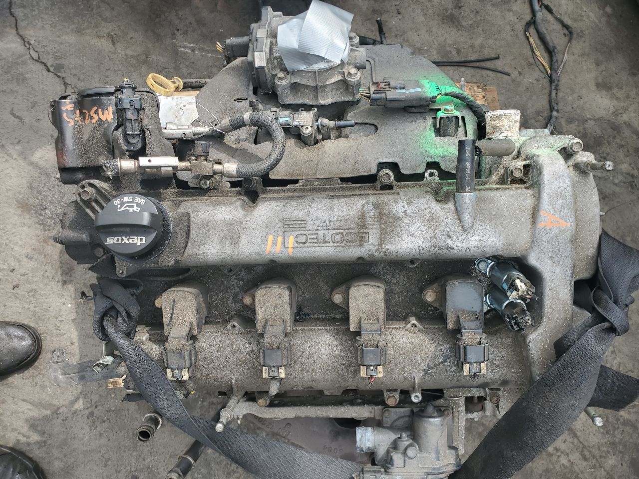 2012 CHEVROLET EQUINOX 4cyl Gasoline 2.4 ENGINE ASSEMBLY - 348824 — photo 2
