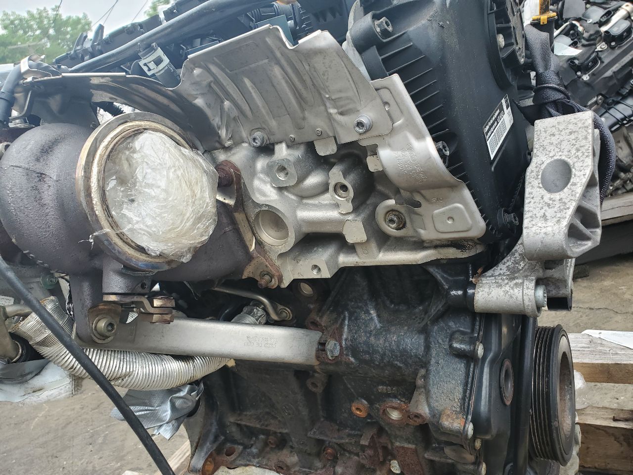 2016 VOLKSWAGEN GOLF ENGINE ASSEMBLY - 349119 — photo 3