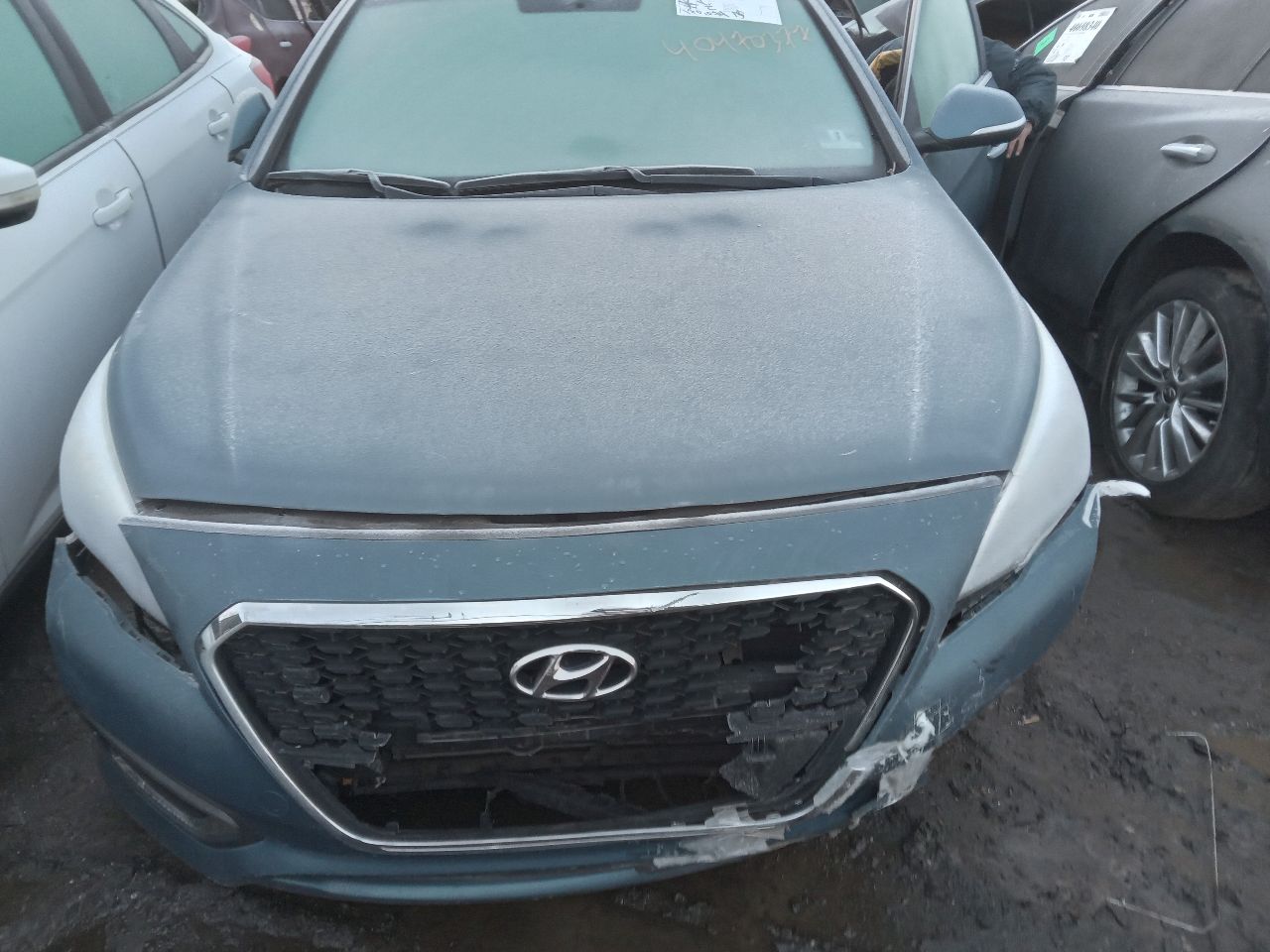 2016 HYUNDAI SONATA 4cyl Electric 2.0 Right TAIL LAMP - 349501