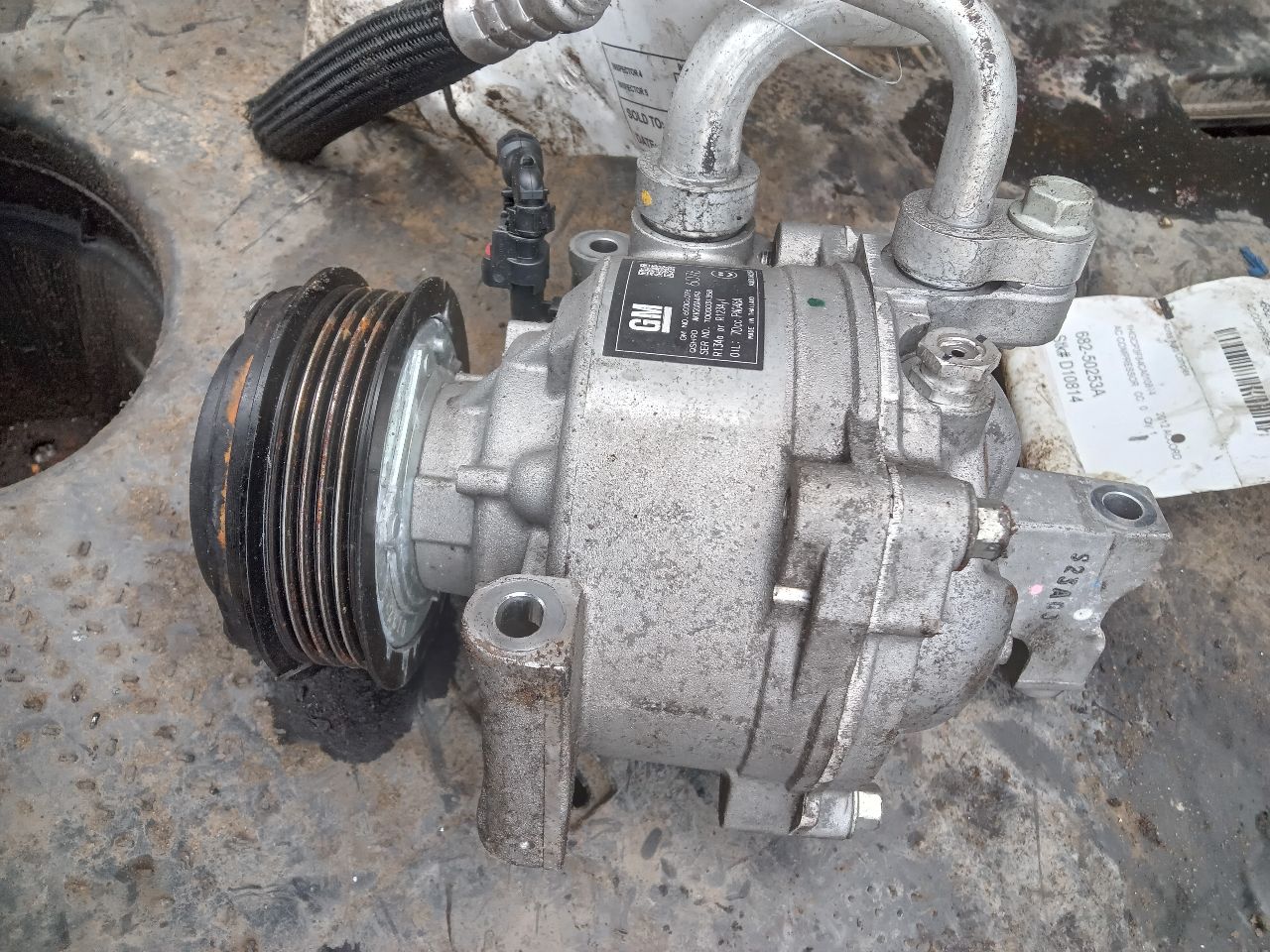 2024 CHEVROLET TRAX 1.2L 3cyl Turbo Gasoline AC COMPRESSOR - 351222
