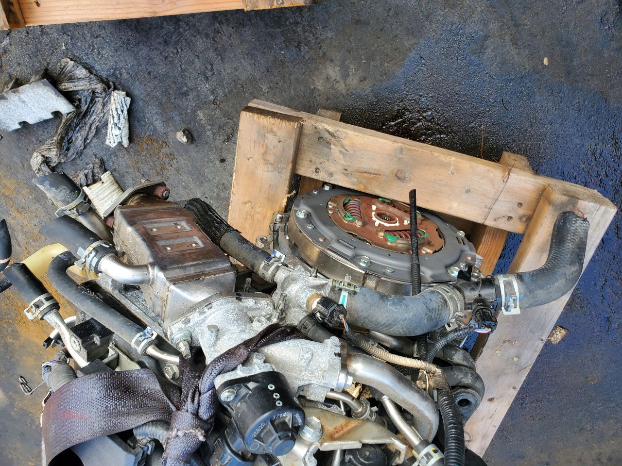 2018 TOYOTA PRIUS 1.8L 4cyl Hybrid VVT ENGINE ASSEMBLY - 351670 — photo 3