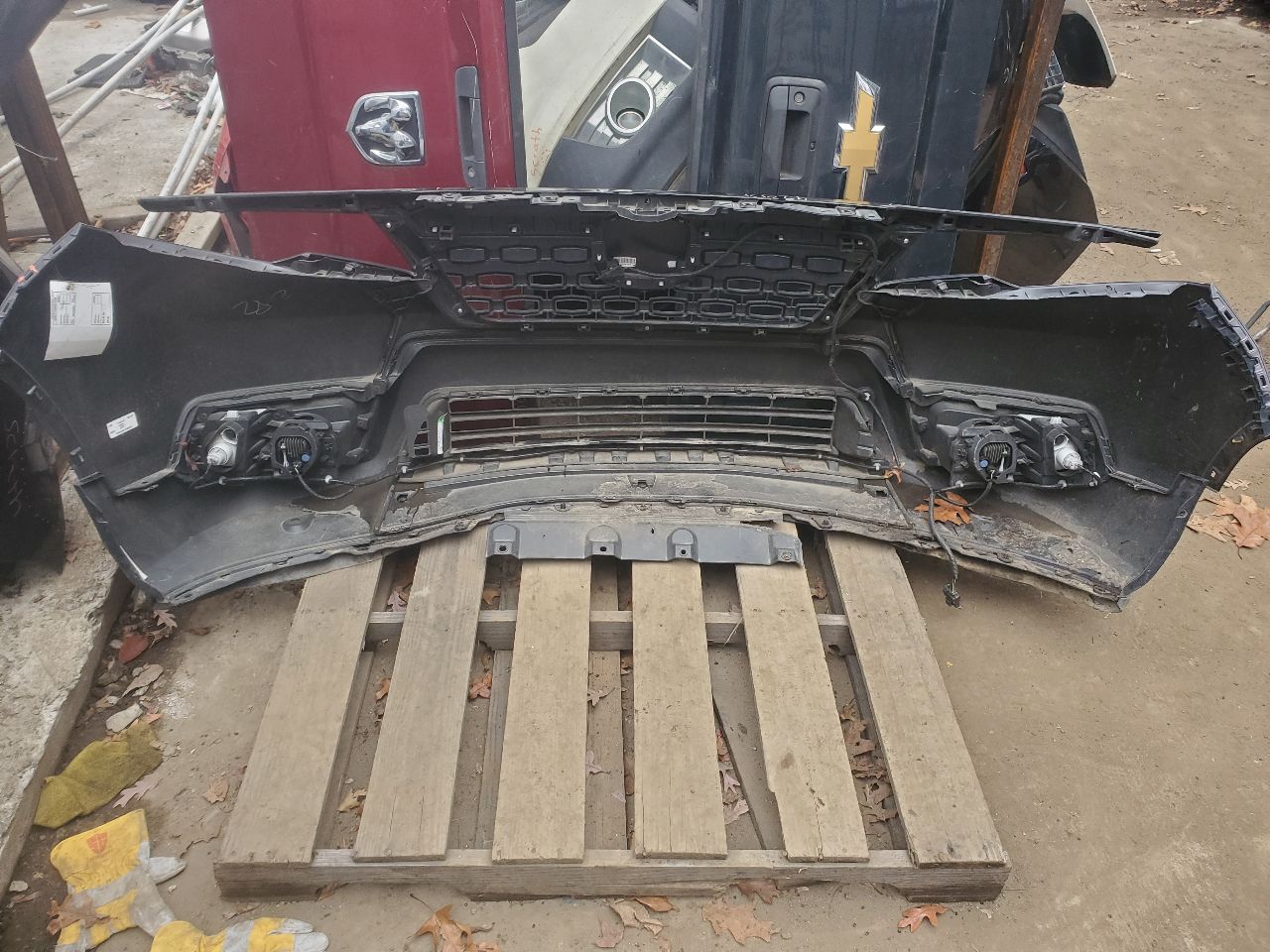 2021 HONDA PASSPORT 3.5L 6cyl Gasoline VVT BUMPER ASSY, FRONT - 351747