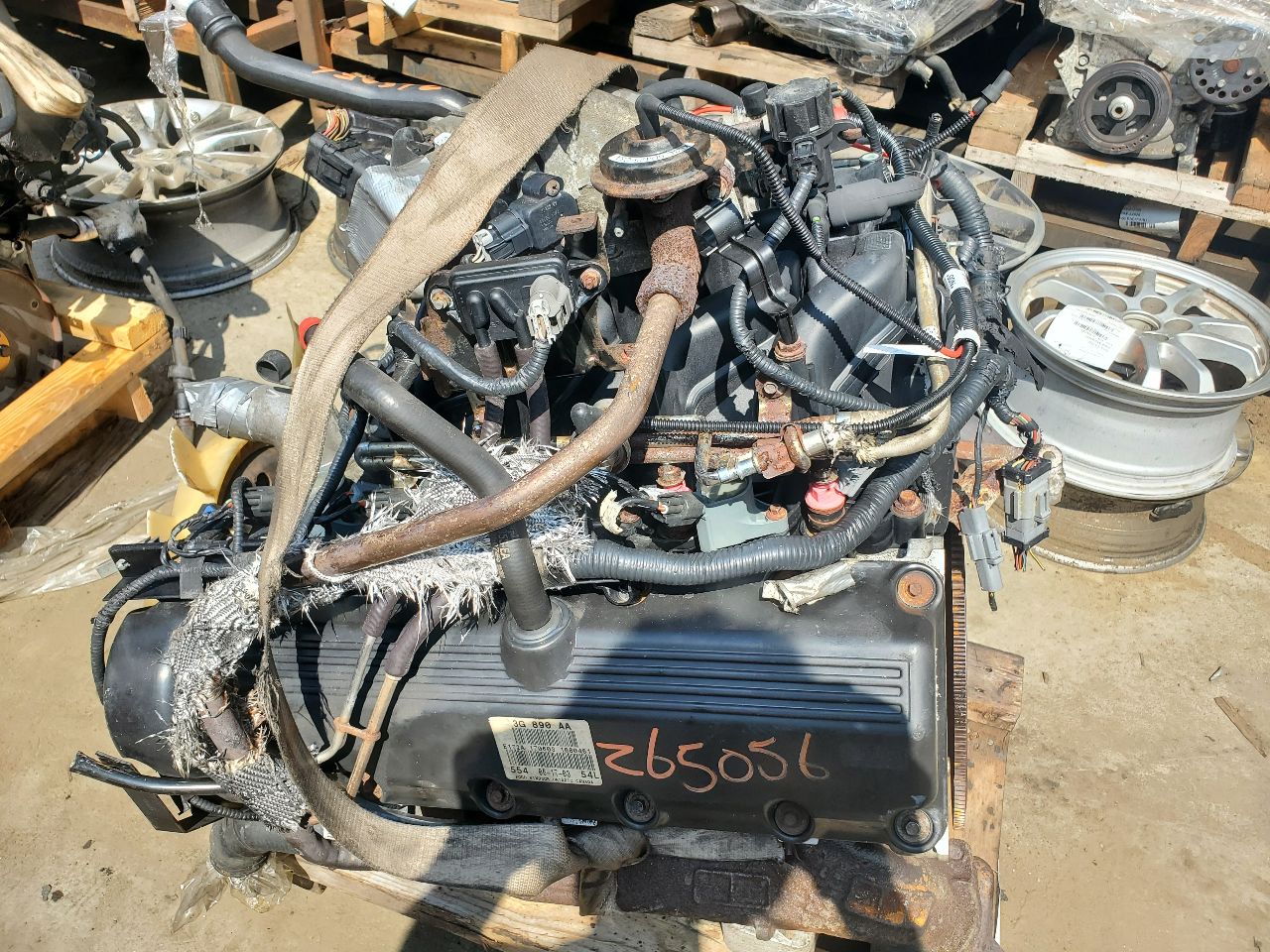 2003 FORD VAN 5.4L 8cyl Gasoline ENGINE ASSEMBLY - 351910