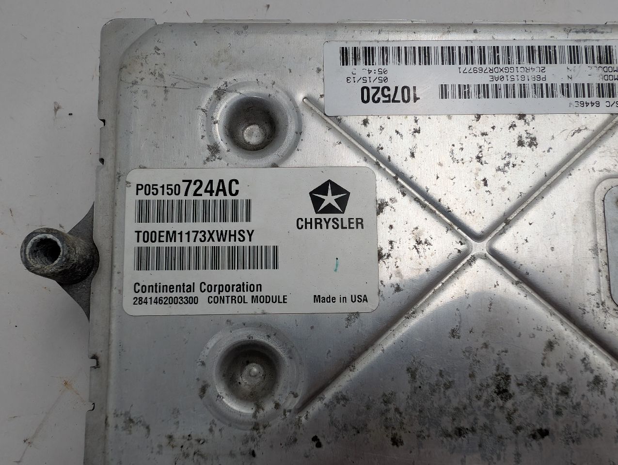 2013 CHRYSLER TOWN & COUNTRY Eng/Motor Cont Mod - 352147 — photo 5